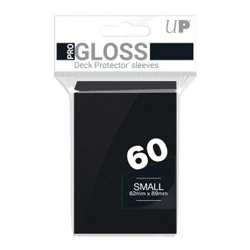 Ultra-Pro 829643 Bustine Small Pro Gloss, Nero, 60 Pezzi, Colore