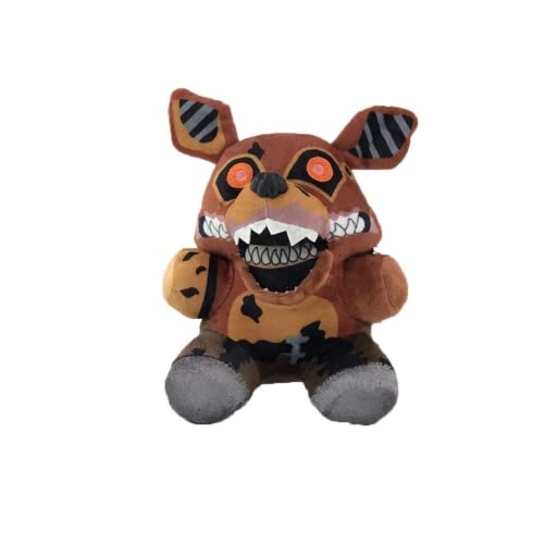 Magic Select Bambole Di Peluche Nightmare Twisted Foxie 18 Cm Compatibile Con Five Night At Freddy. Figures Di Peluche Fnaf Felpati, Giocattolo Per Ba