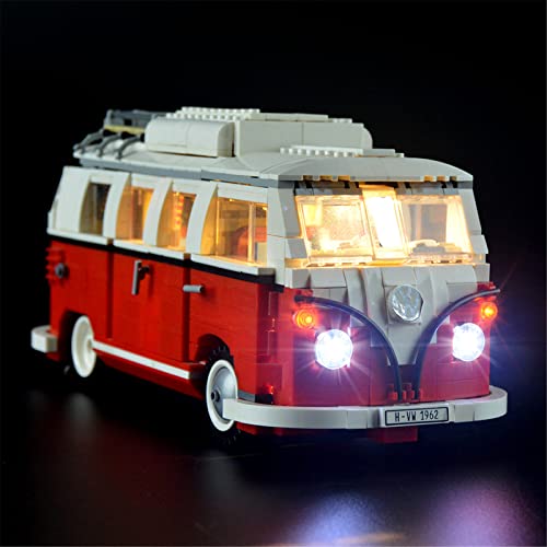 Lightailing Kit Di Illuminazione A Led Per Lego- 10220 T1 Camper-Van Modello Da Costruire - Set Di Luci A Led Compatibile Con Il Modello Lego (Non Inc