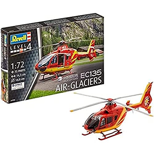 Revell 04986 - Modellino Elicottero Ec135 - Air Glaciers - Scala 1/72