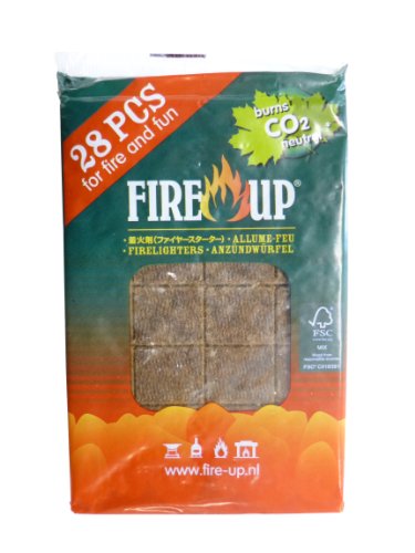 Fire Up- Firelighter Cubes, Colore Tan, 541140A