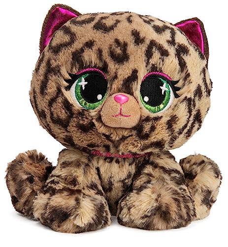 Gund P.Lushes Sadie Spotson, Peluche Leopardo Alla Moda,15Cm