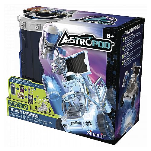 Silverlit- Astropod By Veicolo A Energia Solare-Tema Dell'Universo E Dello Spazio-Costruzione Ed Esperienze-A Partire Dai 6 Anni, Colore, Medio, 80332