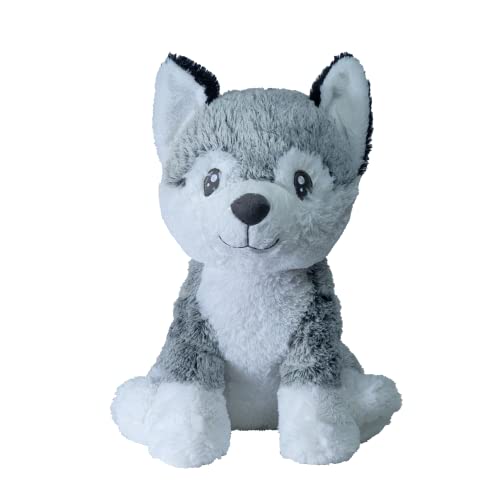 Pioupiou Merveilles Kodi Der Husky - Peluche Xxl, 41 X 47 X 50 Cm, In Morbido Peluche Di Qualità, Made In Europe (France)
