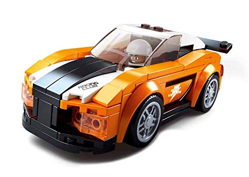 Sluban Klemmbausteine- Car Club Bobcat, 140 Pezzi, M38-B0633B