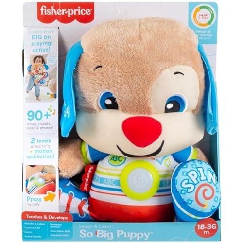 Fisher-Price Hcj17 - Ucz Siä I Miej So Big Puppy, Polish Language
