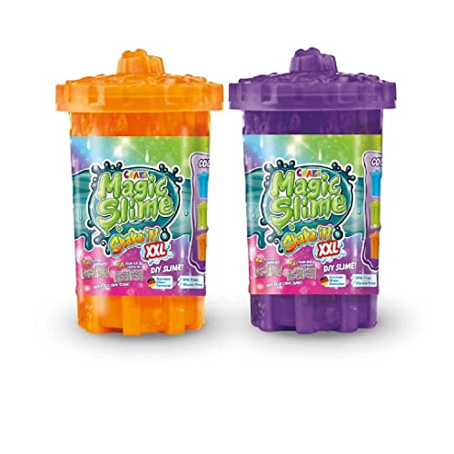 Craze Magic Slime Shake It Xxl 2 Slime Per Bambini, Kit Per Fare Slime, Fai Da Te 6 Colori, 2000 Ml Disponibile Giant Slime