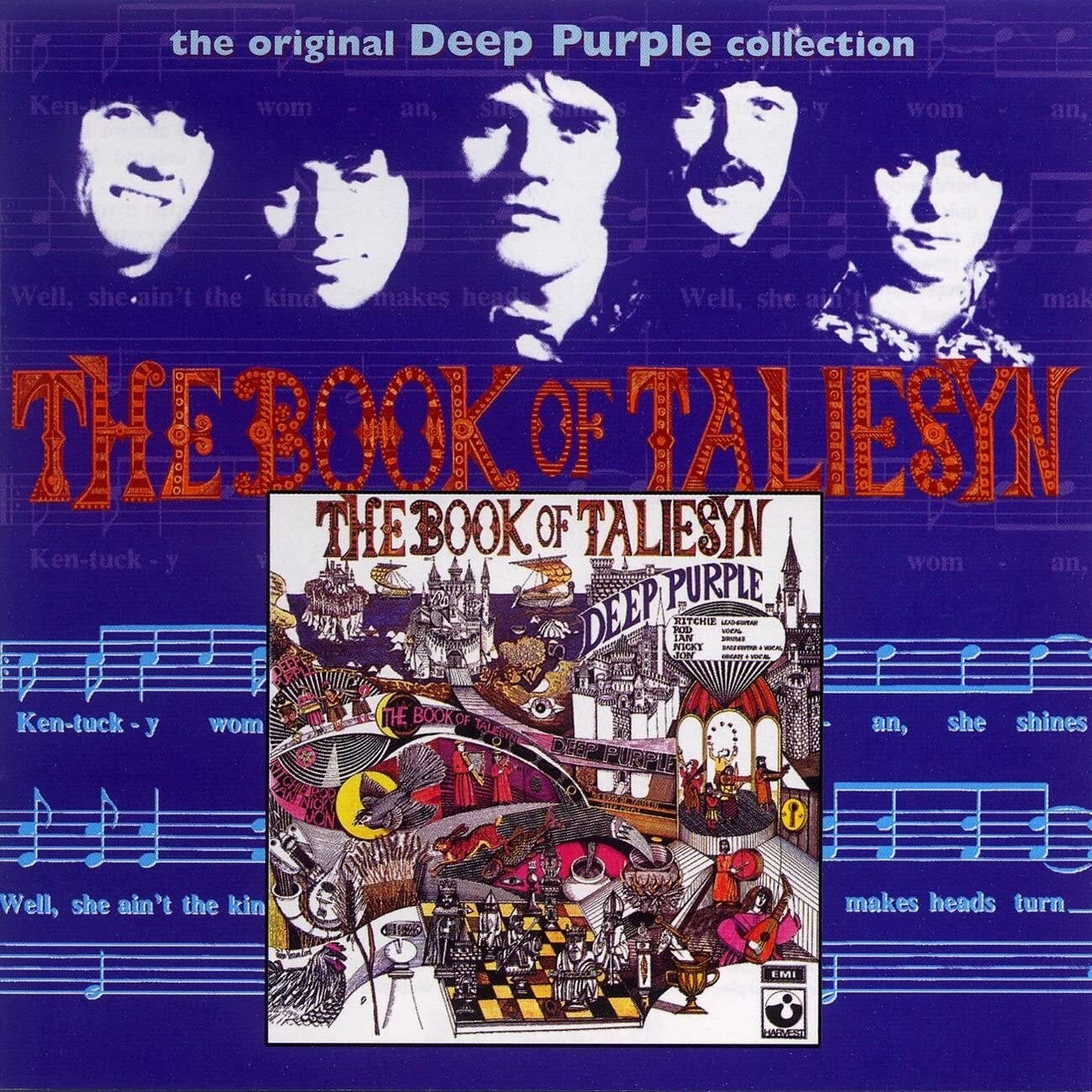 Deep Purple ‎– The Book Of Taliesyn (CD, Album, Remastered)