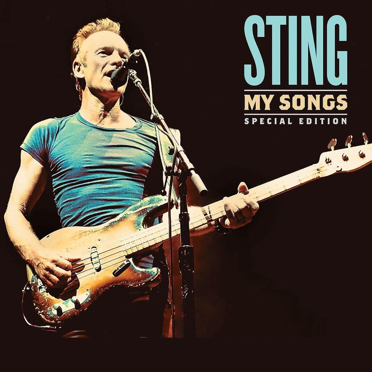 Sting My Songs Special Edt. 2 Cd+Poster Cd Bonus Live 2019 Nuovo Sigillato