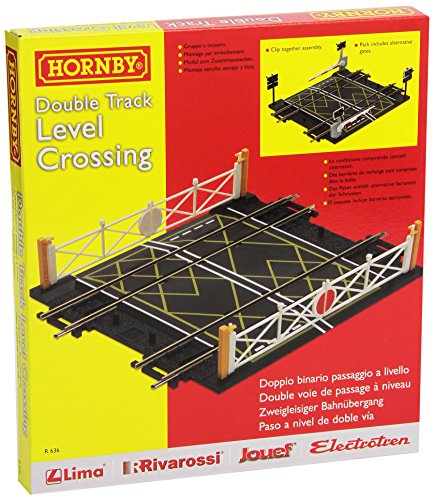 Hornby 00 Livello Crossing Doppio Binario Double Level, 168 Millimeters, R636