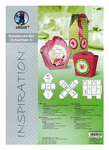 Ursus 55840099 Inspiration - Sagome Per Creare 3 Scatole Regalo
