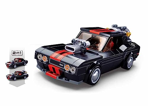 Sluban Klemmbausteine M38-B1085 Modified Car 2 In 1, 328 Pezzi