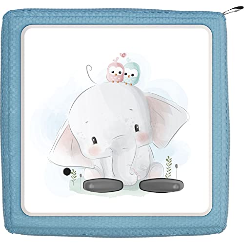 Thesmartguard Pellicola Adatta Per Il Toniebox | Pellicola Protettiva | Elephant With Birds