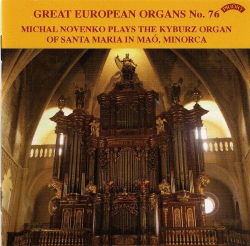 MICHAL NOVENKO Great European Organs 76 (Novenko) (CD) Album