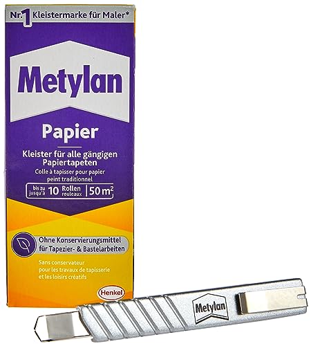 Metylan 9Hmpp40B1X Papier Kleister Wallpaper Paste Paper