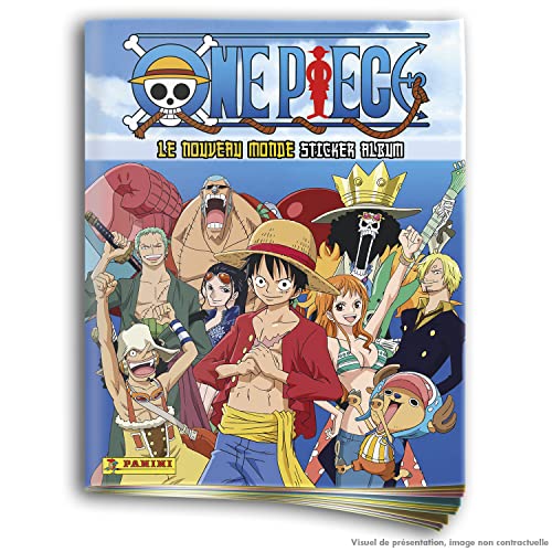 Panini - Luffy One Piece Il Nuovo Mondo Album + Range Carte, 004382Af - Edizione In Francese