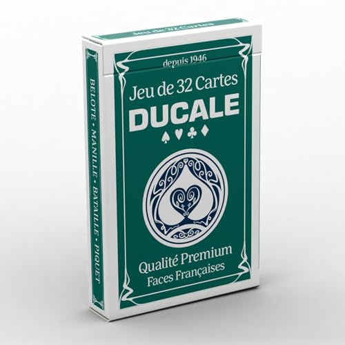 La Ducale Origine – Set Di 32 Carte – Belote – Made In France