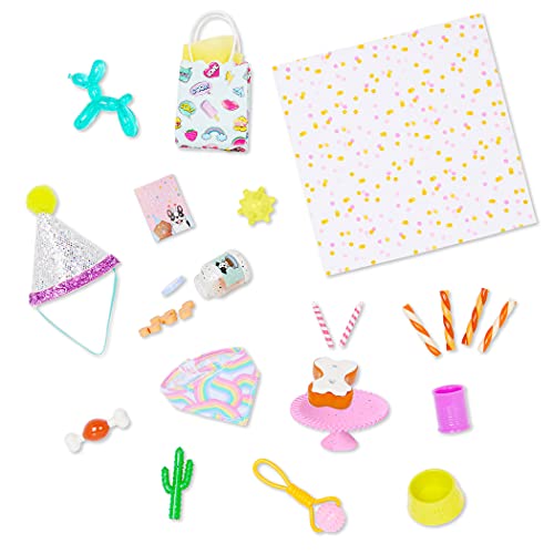 Glitter Girls Birthday Pup Accessory Set, Multicolore, Small, Gg57227Z