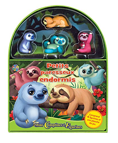 Phidal- Piccoli Pigri Addormentati Mini Comptines Et Figurines, Multicolore, 9782764360408