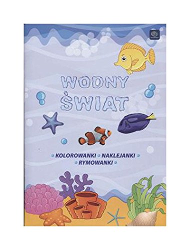 Interdruk Maa4 Wś Libro Da Colorare A4 16 Con Adesivi Waterworld, Multicolore