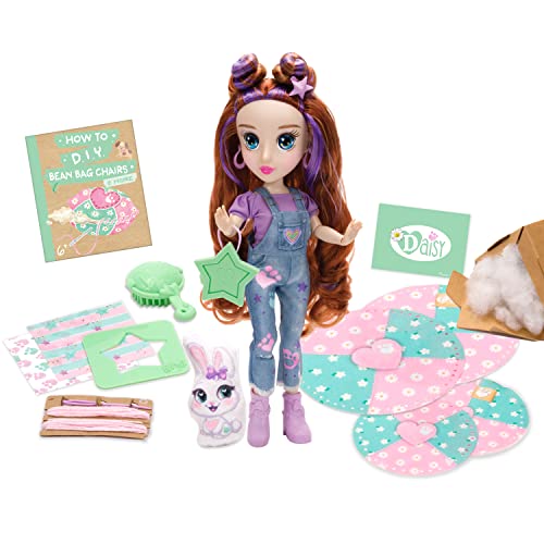 B-Kind Eco Dolls 255713004 B-Kind: Bambola Di Moda Ecologica Della Margherita Con Il Gioco Fai Da Te