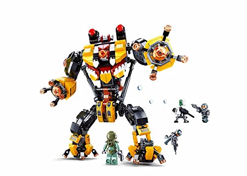 Sluban Klemmbausteine M38-B0997 Atomic Storm(Fire Rain) Inquisitor Robot (668 Pezzi)