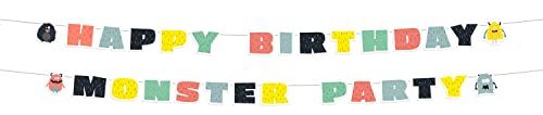 Folat 68288 Ghirlande Di Lettere Monster Bash-2 Pezzi, Multicolore