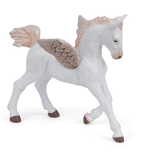 Papo-Papo-Pap38825-Baby Papo-Pap38825-Baby Pegasus Figura, Colore Bianco Perla, Standard, 38825
