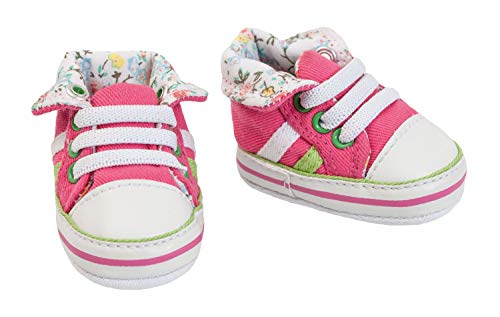 Heless-Sneakers Per Bambole, Colore Rosa, Taglia 38-45 Cm, 446