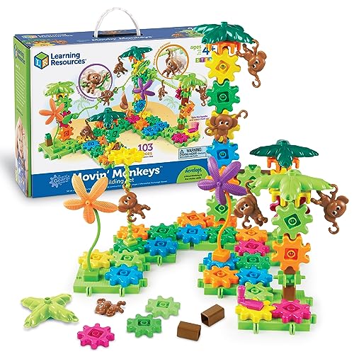 Learning Resources Set Di Ingranaggi Gears Gears Gears Movin’ Monkeys