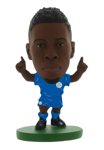 Soccerstarz- Kelechi Iheanacho Kit Per La Casa (New Classic), Colore Leicester City, Medium, Soc1198