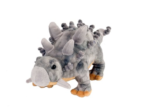 Wild Republic Dinosauria Mini Anchilosauro, Dinosauro Di Peluche, Pupazzo Dinosauro, Peluche Per Regalo Di Compleanno, Imbottitura Realizzata Partendo