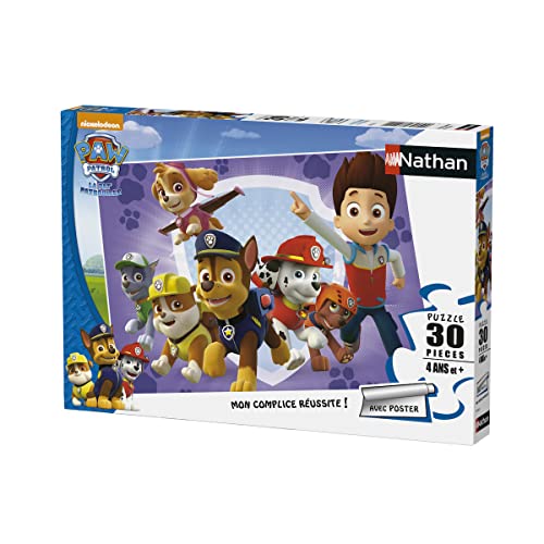 Nathan – 86355 – Puzzle Pat' Patrouille A La Rescousse 30 Pezzi