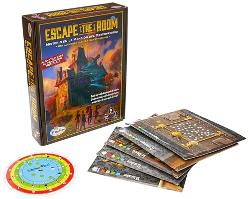 Think Fun – Escape Room Mistero En La Casa Del Observatory, Ravensburger 76314) [Versione Spagnola]