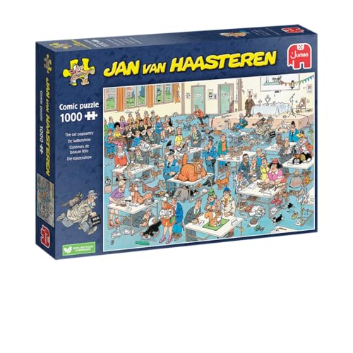 Jan Van Haasteren - Cat Show (1000 Pezzi) (Jum00032)