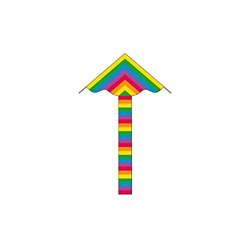Icare- Cerf-Volant Monofil Delta Eco Twister Rainbow 85 Lotto Di 6 Giochi Tradizionali, Multicolore, Imak001