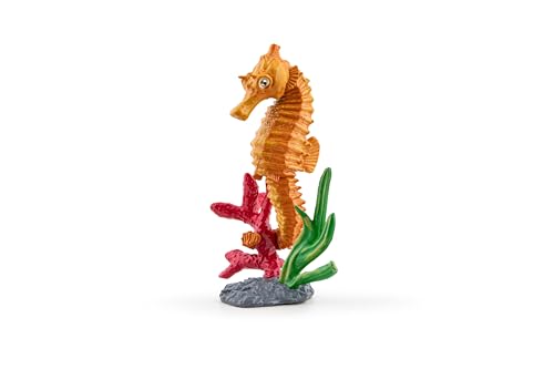 Papo - Dipinto A Mano - Figure Di Animali - Cavalluccio Marino - 56051 - Vita Marina - Da Collezione - Per Bambini - Adatto Per Ragazzi E Ragazze - Da