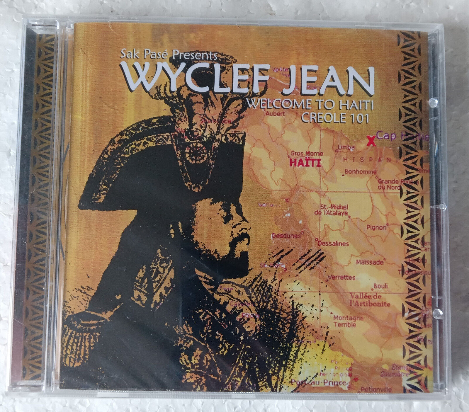 WYCLEF JEAN Welcome To Haiti Creole 101 (2004) CD Album Sak Pasé RecordsEAGCD294
