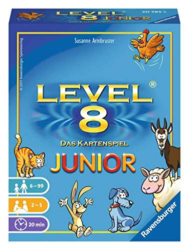 Ravensburger Mazzi Di Carte Da Gioco 20785 – "Level 8 – Junior Gioco Di Carte