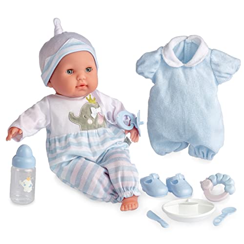 Jc Toys Berenguer- Bambola Bebè Con Cambio E Accessori, 1
