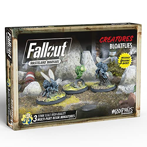 Modiphius Fallout Wasteland Warfare Creatures Bloatflies