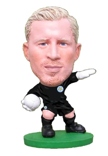 Soccerstarz- Kasper Schmeichel Kit Per La Casa (New Classic), Colore Leicester City, Soc1078