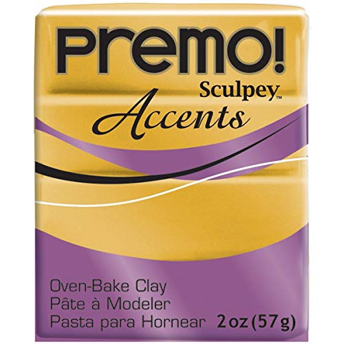 Sculpey Premo Fimo Clay 2 Once 18K