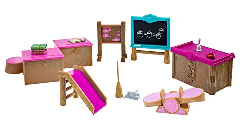 Li'L Woodzeez Pla Variety Aula E Parco Giochi 20 Pezzi Con Mobili E Accessori Per La Scuola – Giocattoli E Set Da Gioco In Miniatura Per Bambini Dai 3