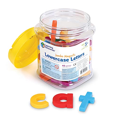 Learning Resources Lettere Minuscole Magnetiche Jumbo