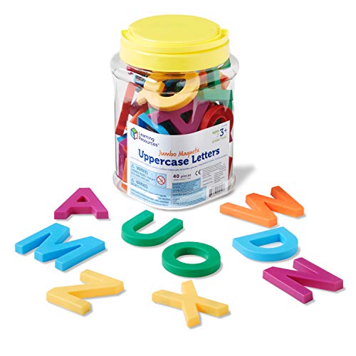 Learning Resources Lettere Maiuscole Magnetiche Jumbo