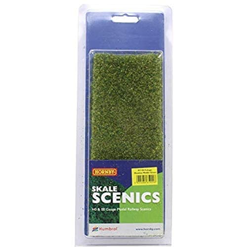 Hornby- Foliage_Middle Green Meadow Acessories-Materiali Scenic, Multicolore, R7190