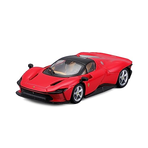 Bburago -Ferrari Signature Daytona Sp3 - Riproduzione Del Veicolo In Scala 1/43 - Rosso - Giocattolo Per Bambini Da Collezione A Partire Dai 14 Anni -