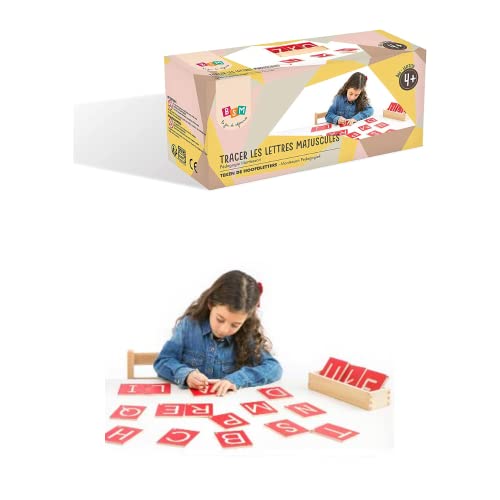 Bsm Pedagogia Montessori-Tracciare Le Lettere Maiuscole Ef 12062