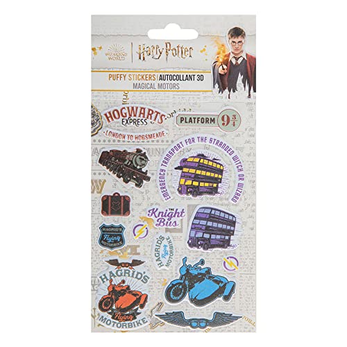Harry Potter Foam Stikers Hogwarts Express-4895205608986 Adesivi, Multicolore (26247)